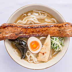 特製炙り島豚そば